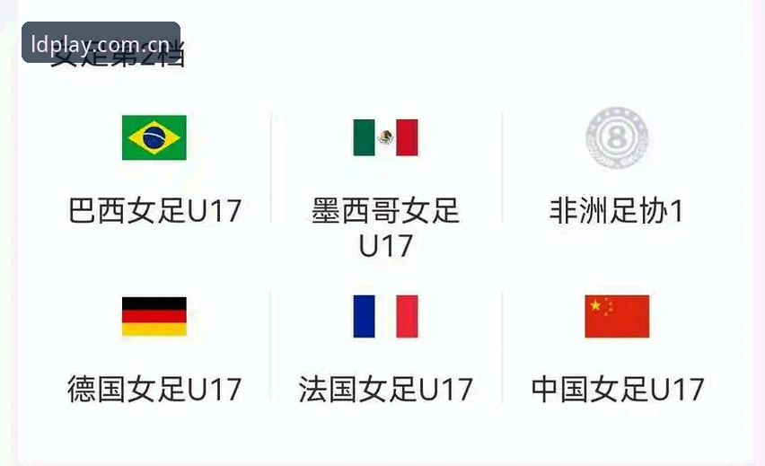 乐动体育账号注册怎么下载 U17世界杯抽签揭晓,如何通过乐动体育平台见证中国足球新希望?